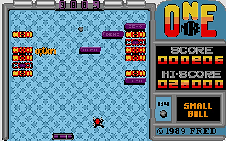 Onemore Breakout atari screenshot